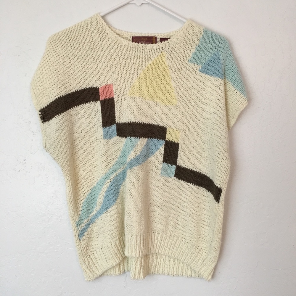 Worthington Cap Sleeved Sweater -Size Medium